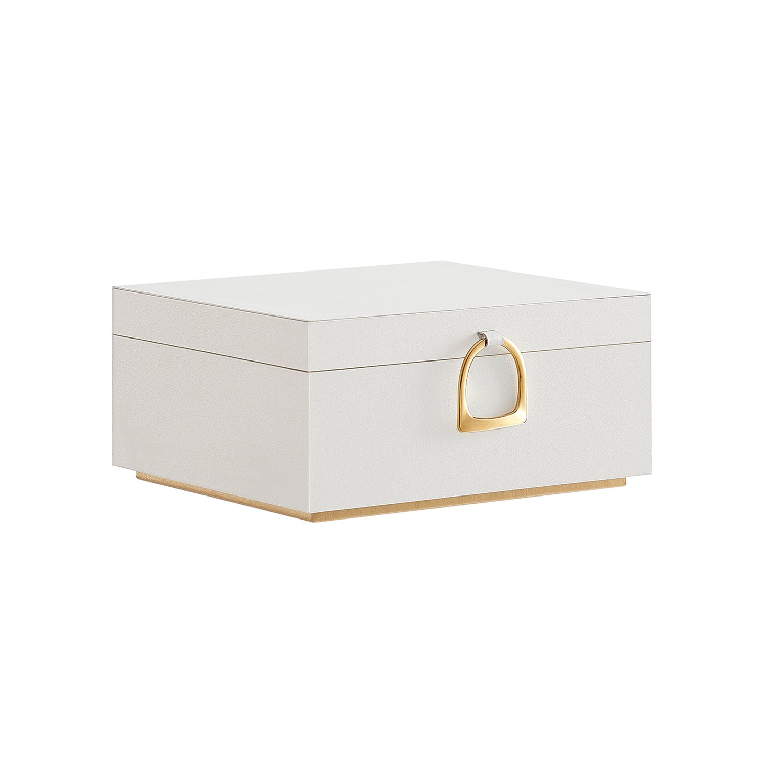 Jewelry Box Organizer - 2 Layer - With Handle And Removable Tray