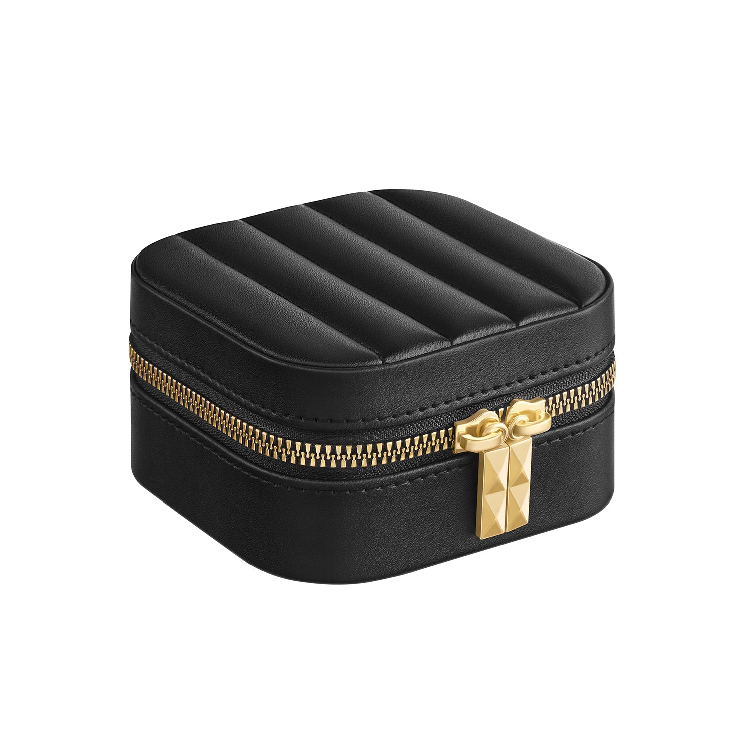 Travel Jewelry Case - Portable Organizer With Mirror