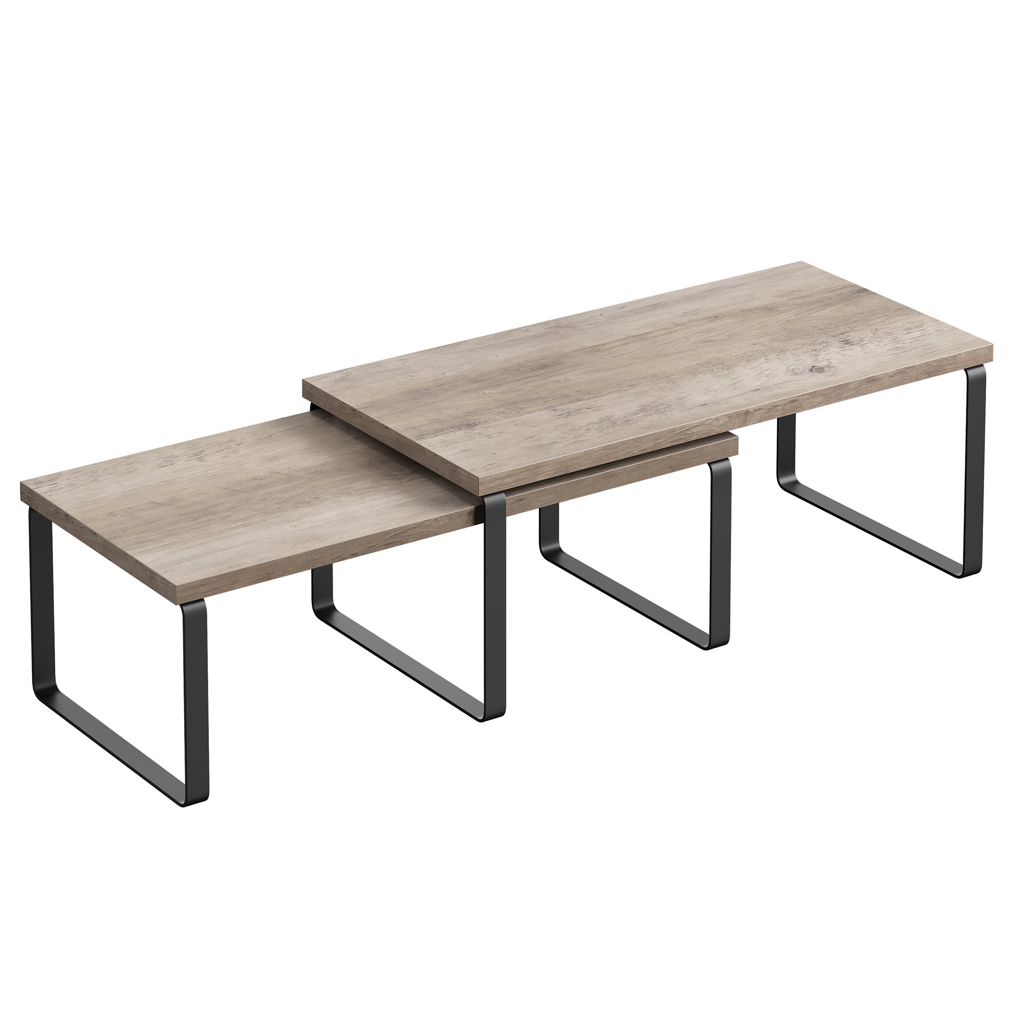 Cabinet Counter Shelves - Set Of 2 - Kitchen Storage Organizers