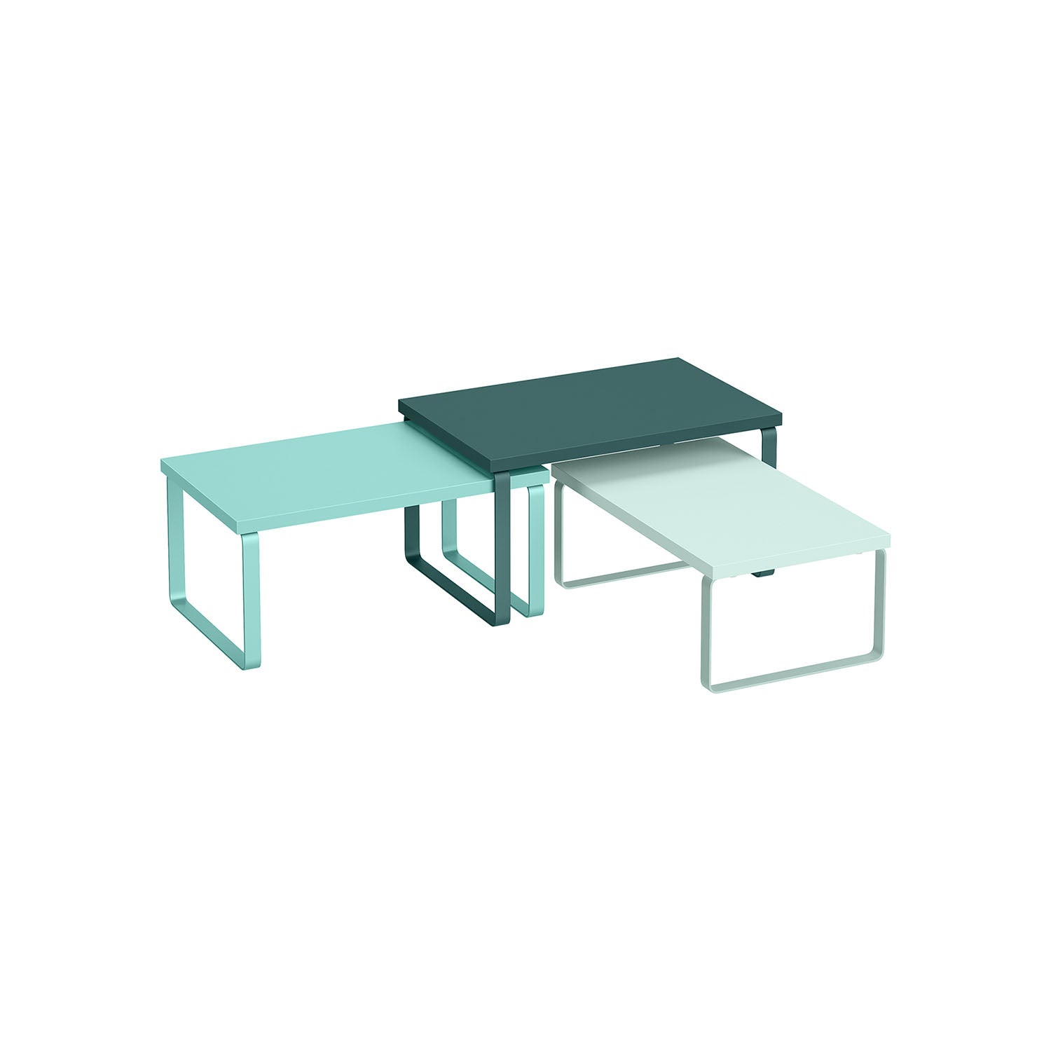 Kitchen Counter Shelves Set of 3 Stackable Organizer Rack