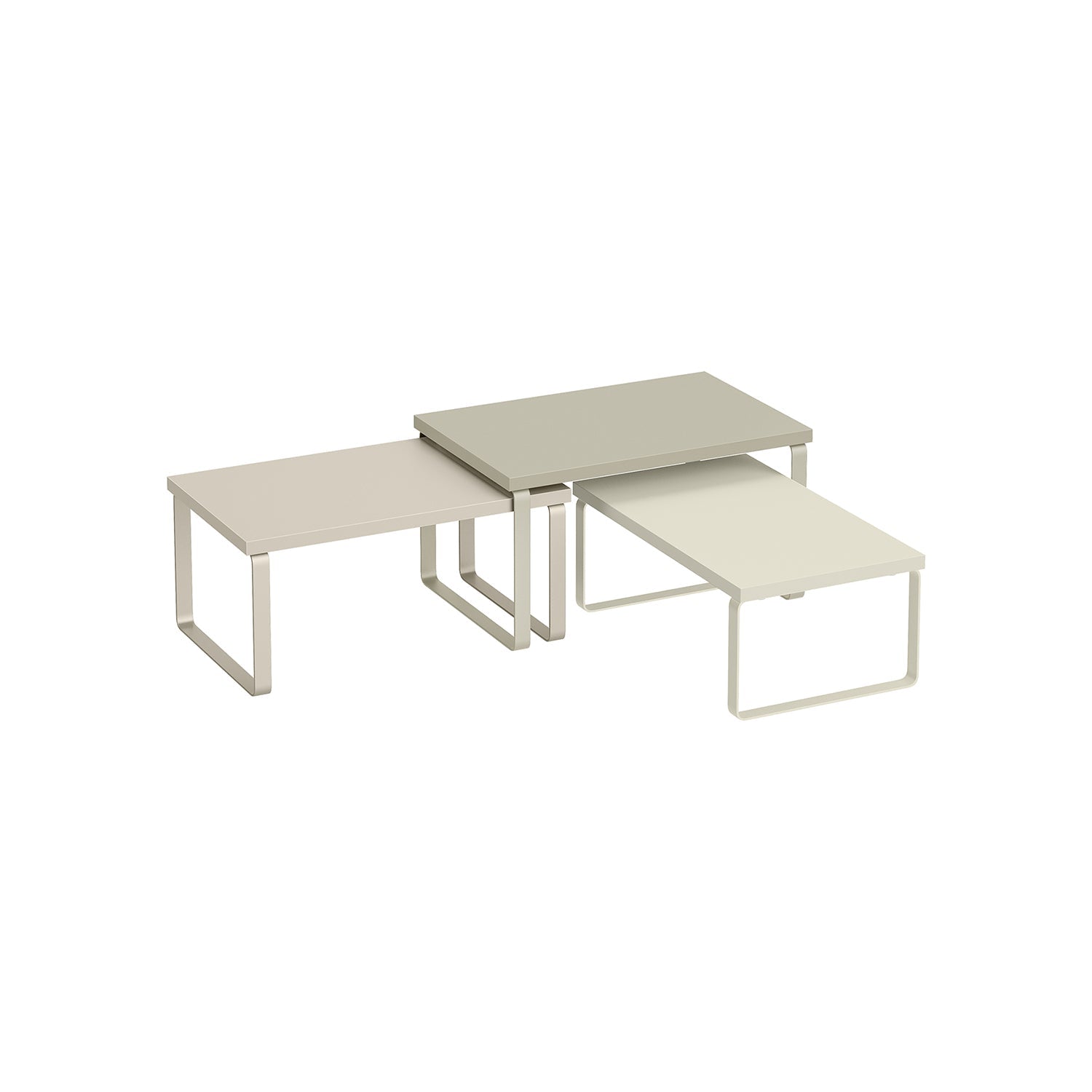 Kitchen Counter Shelves Set of 3 Stackable Organizer Rack