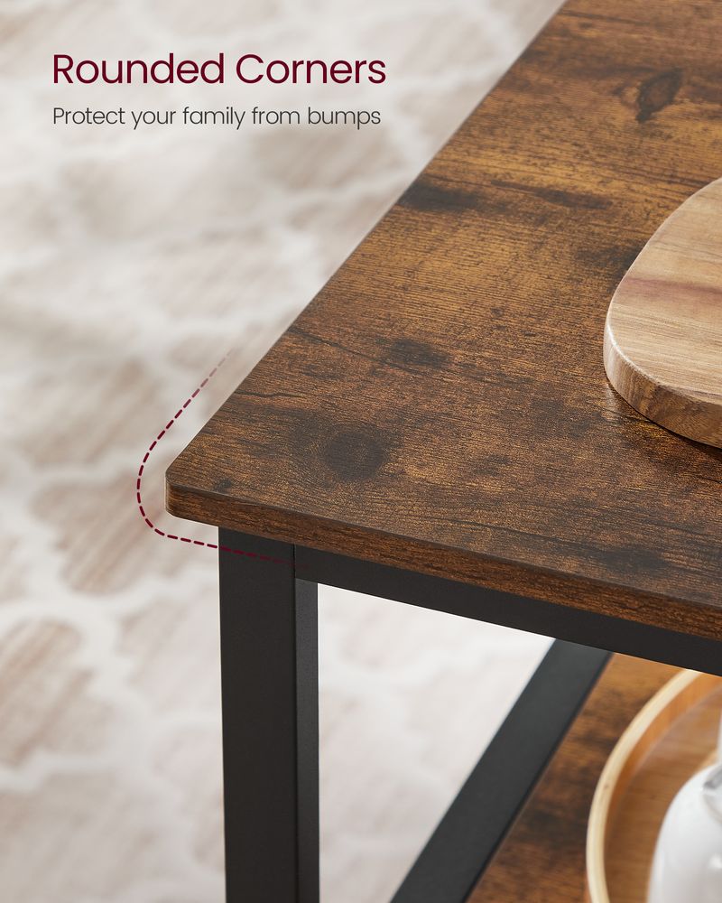 Kitchen Shelf - Large Worktop - Open Storage Shelves