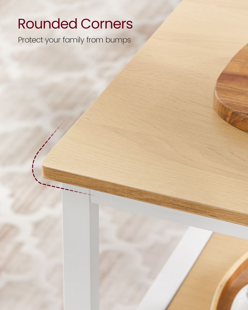 Kitchen Shelf - Large Worktop - Open Storage Shelves