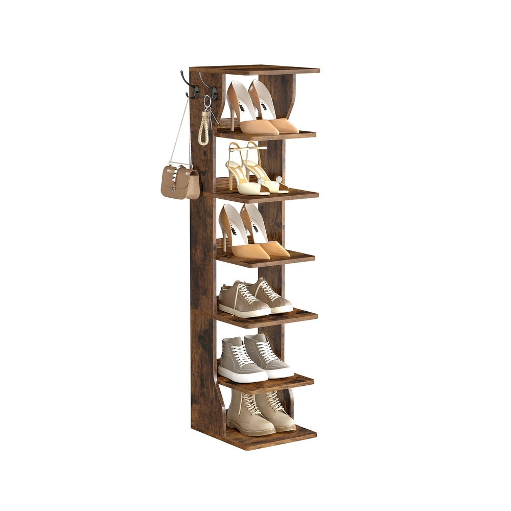 Slim Shoe Storage Rack – 7 or 9-Tier – Space-Saving Shoe Tower