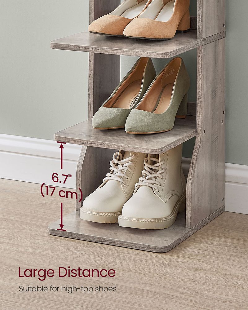 Slim Shoe Storage Rack – 7 or 9-Tier – Space-Saving Shoe Tower