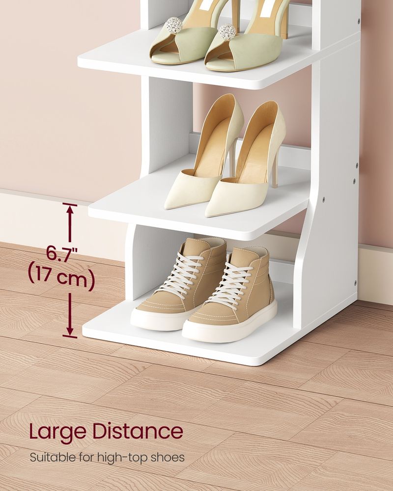 Slim Shoe Storage Rack – 7 or 9-Tier – Space-Saving Shoe Tower