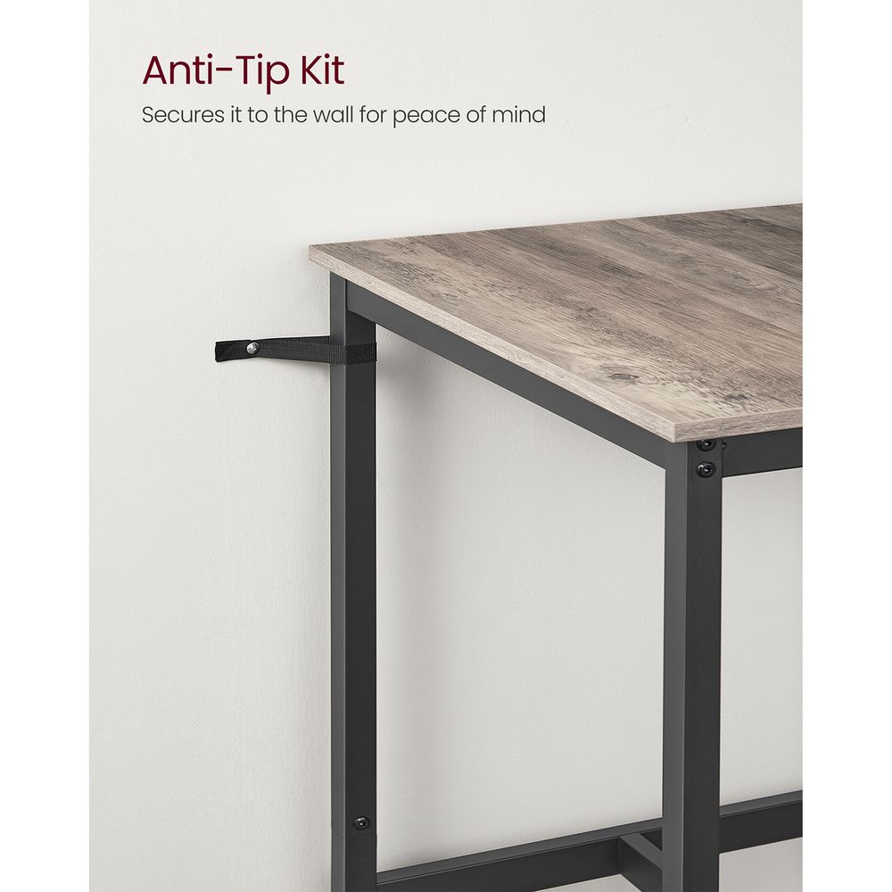 High Top Bar Table – Square Design – Industrial Pub Table