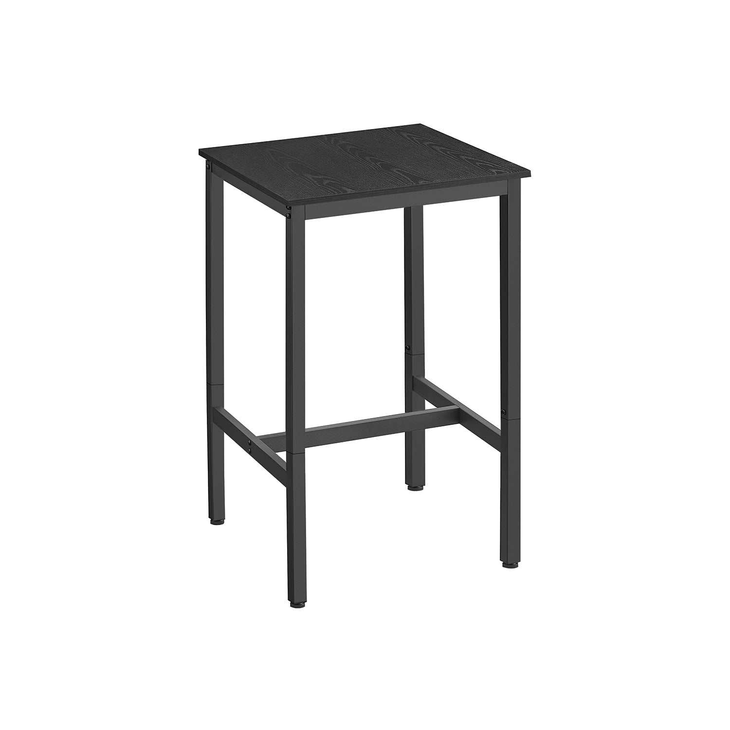 High Top Bar Table – Square Design – Industrial Pub Table