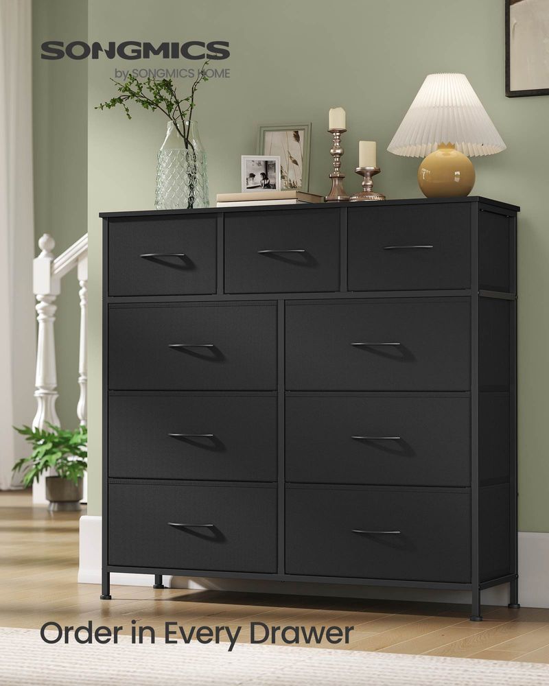 Dresser For Bedroom - Storage Organizer - TV Stand With Drawers