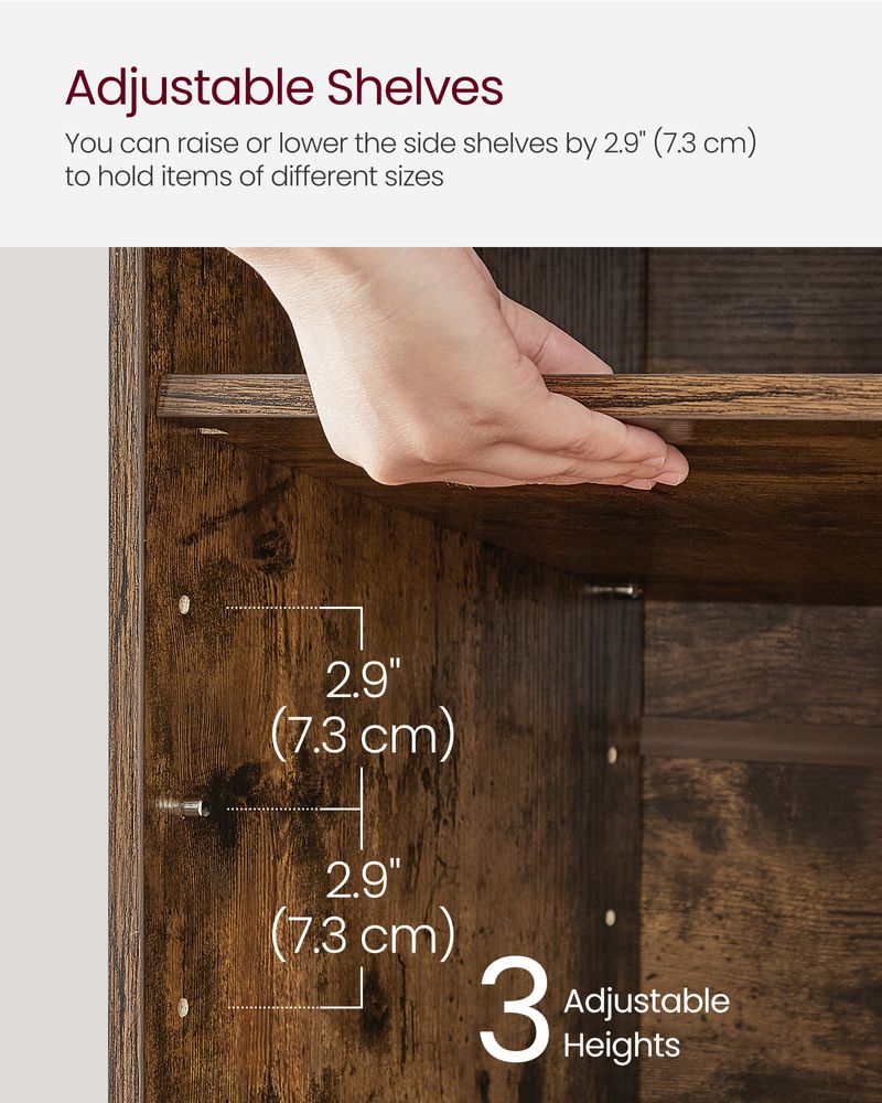 Shoe Bench With Cushion - 10 Compartments Storage - Entryway