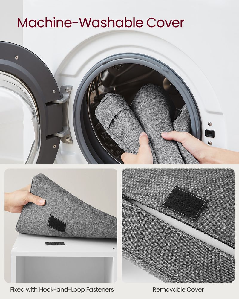 Shoe Bench With Cushion - 10 Compartments Storage - Entryway