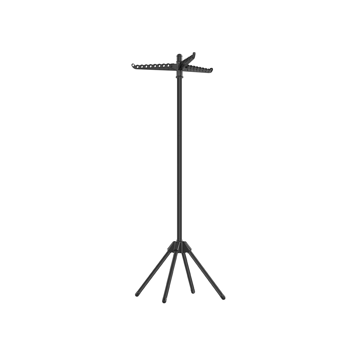 Clothes Drying Rack - 1–3 Tier Folding - 360° Rotating Arms