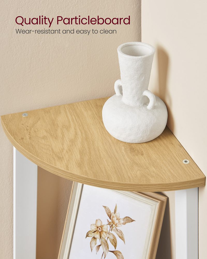 Corner Shelf Stand - 4 Tier - Floor Standing Storage