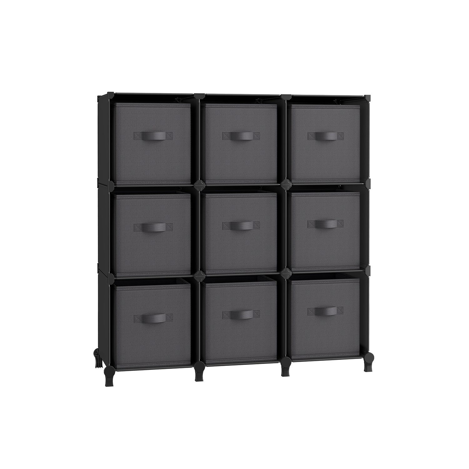 Cube Storage Organizer - With Storage Boxes - Set Of 16