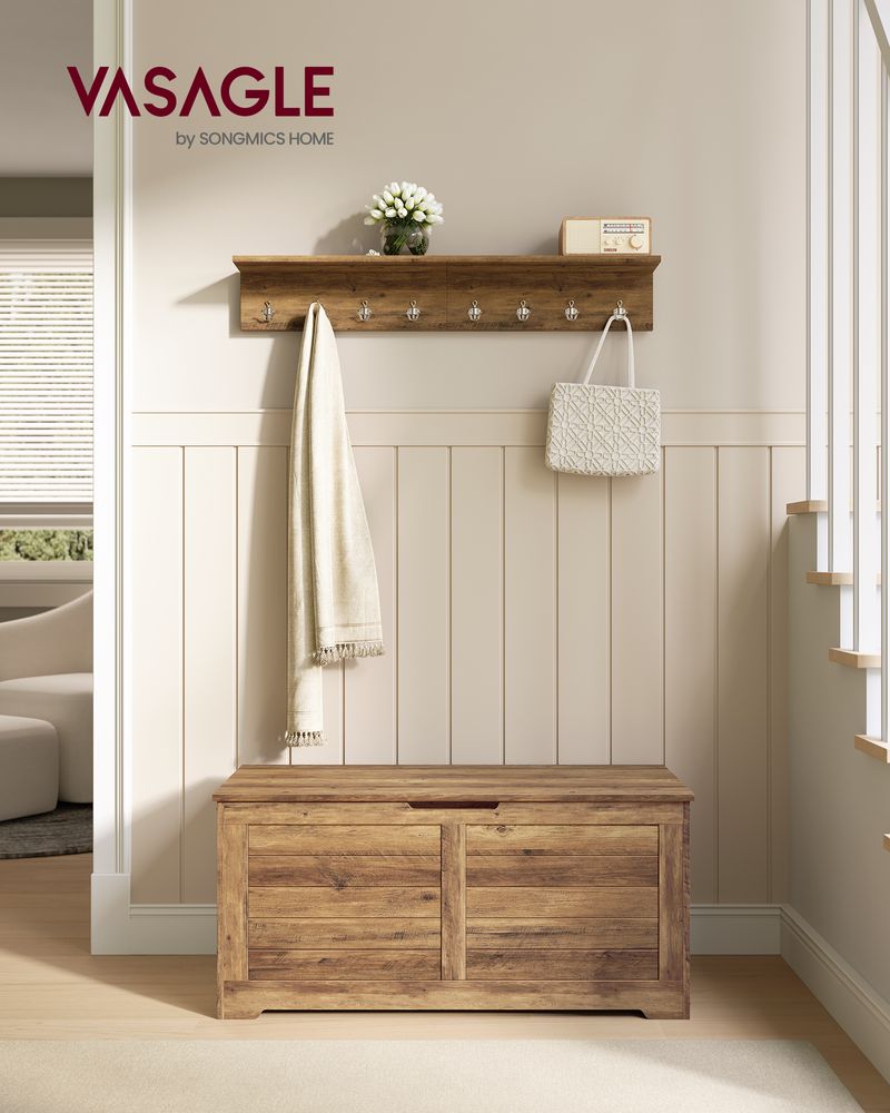 Storage Chest - With 2 Safety Hinges - Multi Purpose Storage