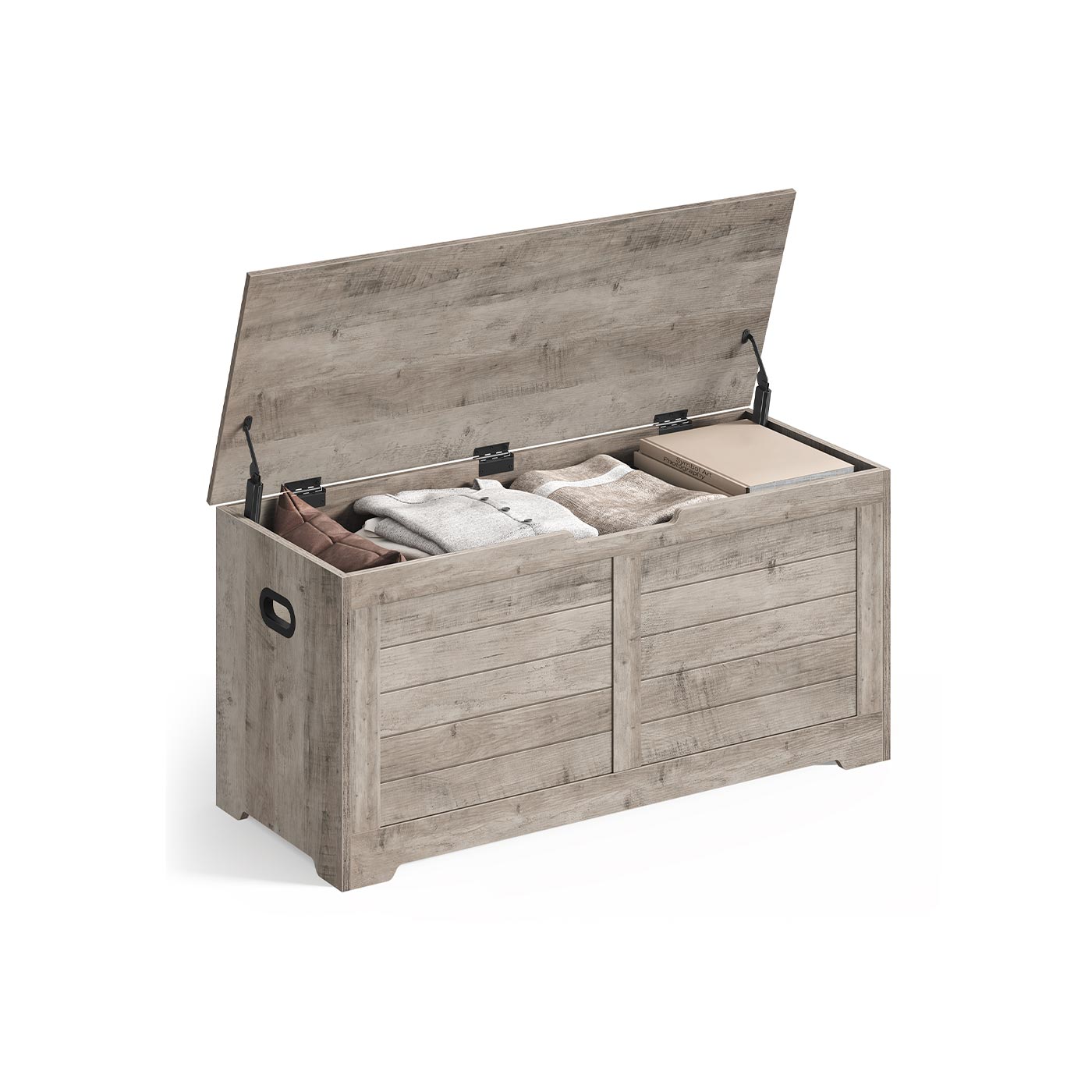Storage Chest - With 2 Safety Hinges - Multi Purpose Storage