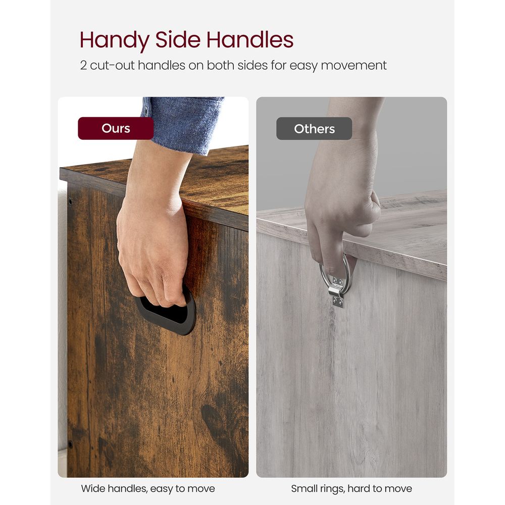 Storage Chest - With 2 Safety Hinges - Multi Purpose Storage