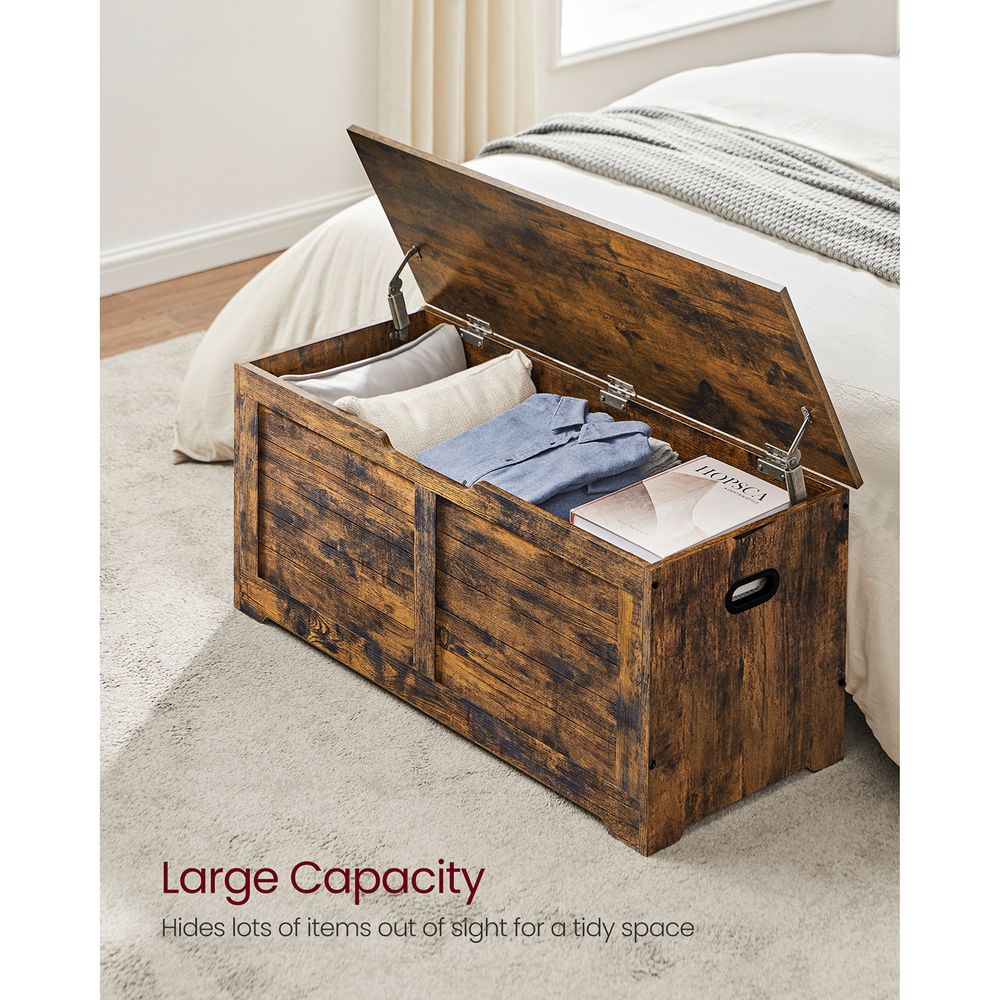 Storage Chest - With 2 Safety Hinges - Multi Purpose Storage