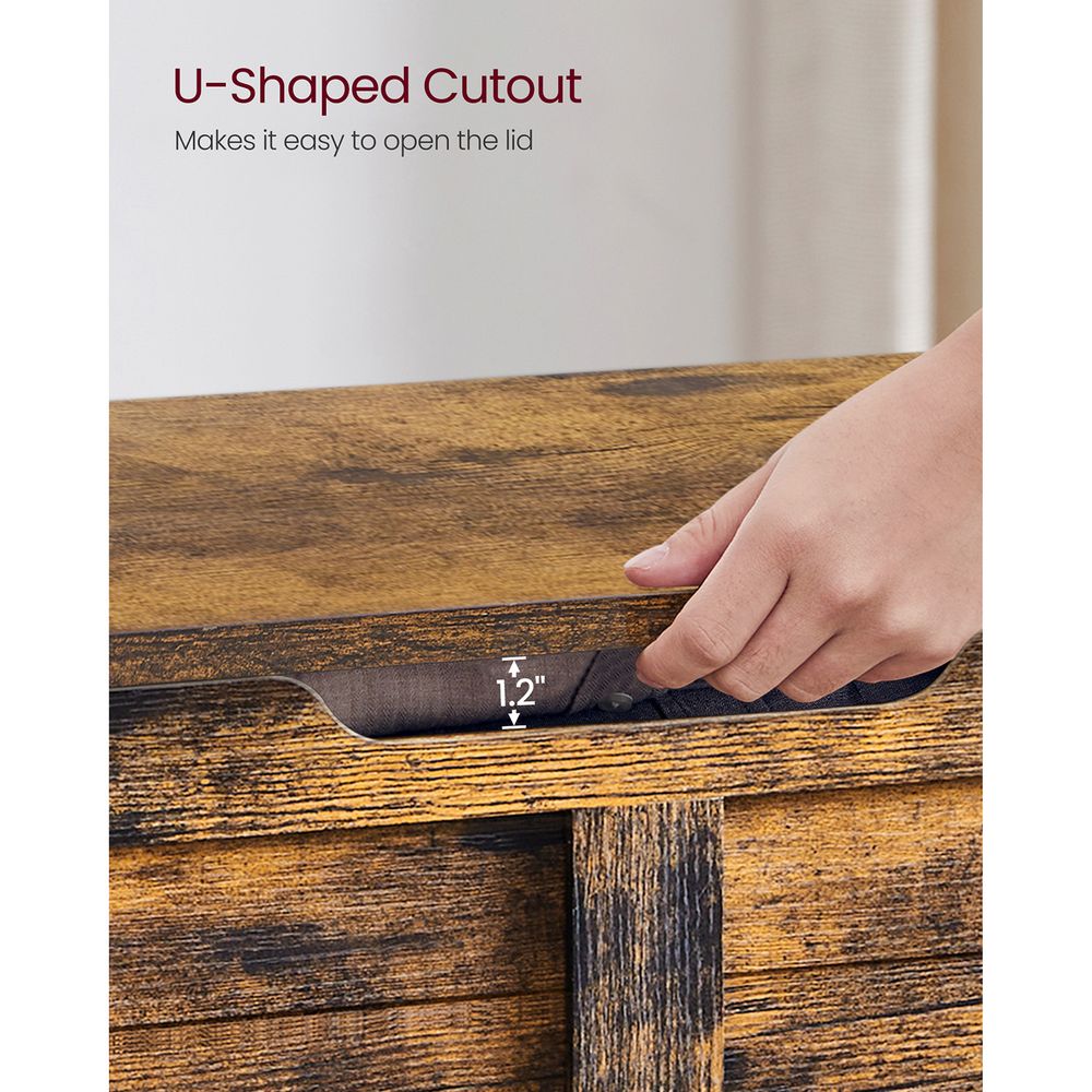 Storage Chest - With 2 Safety Hinges - Multi Purpose Storage