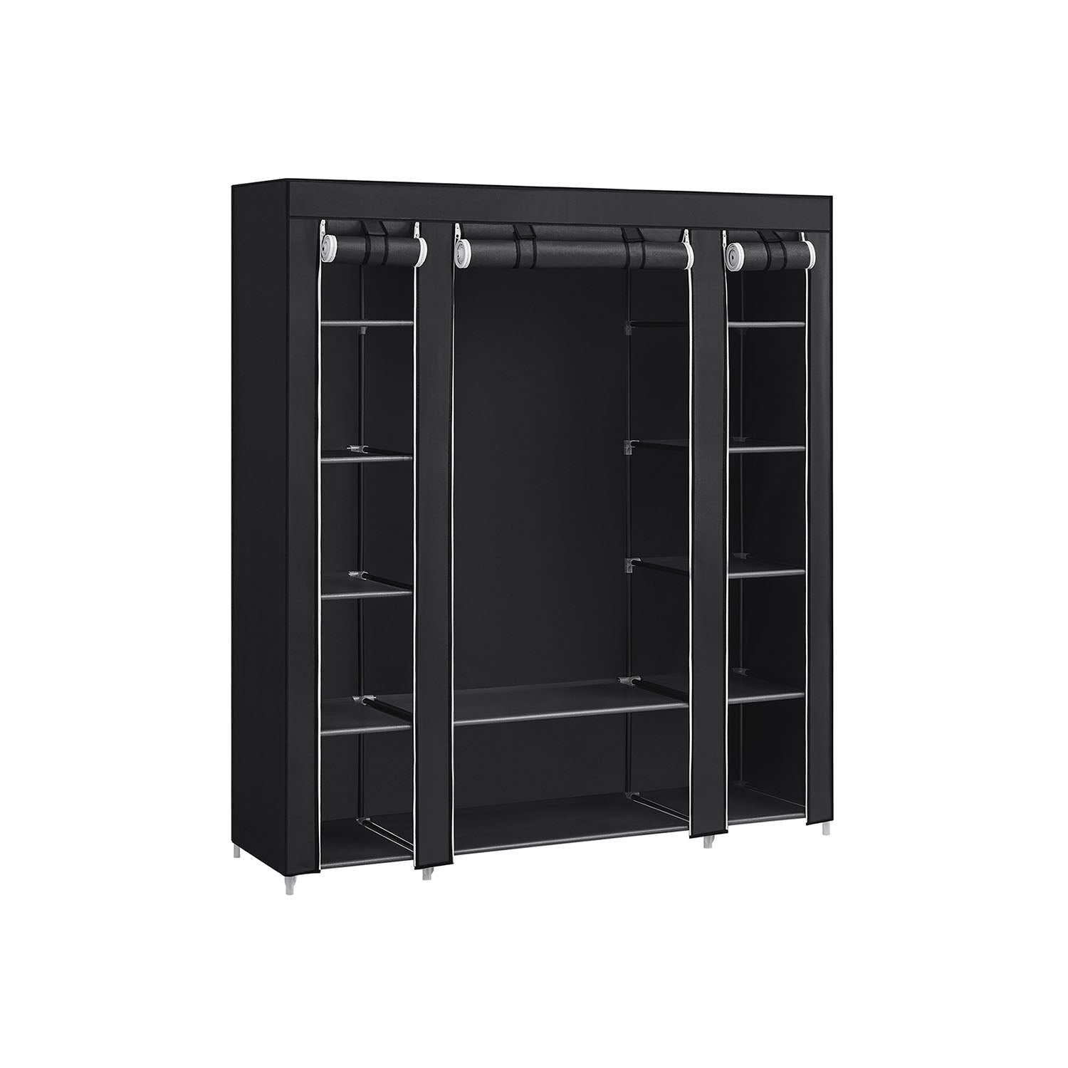 Closet Wardrobe Organizer - Non Woven Fabric Cover - Shelves