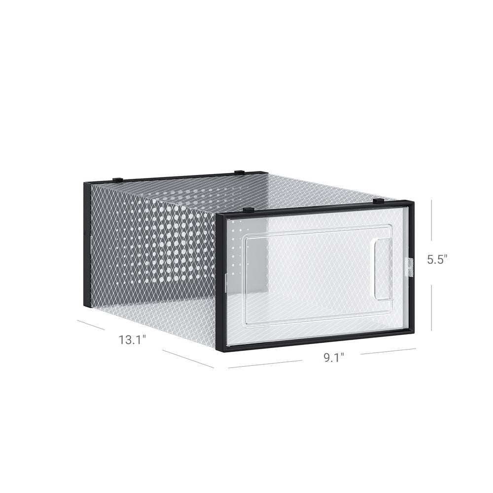 Shoe Storage Boxes - Pack Of 12–18 - Fits US Size 11–13