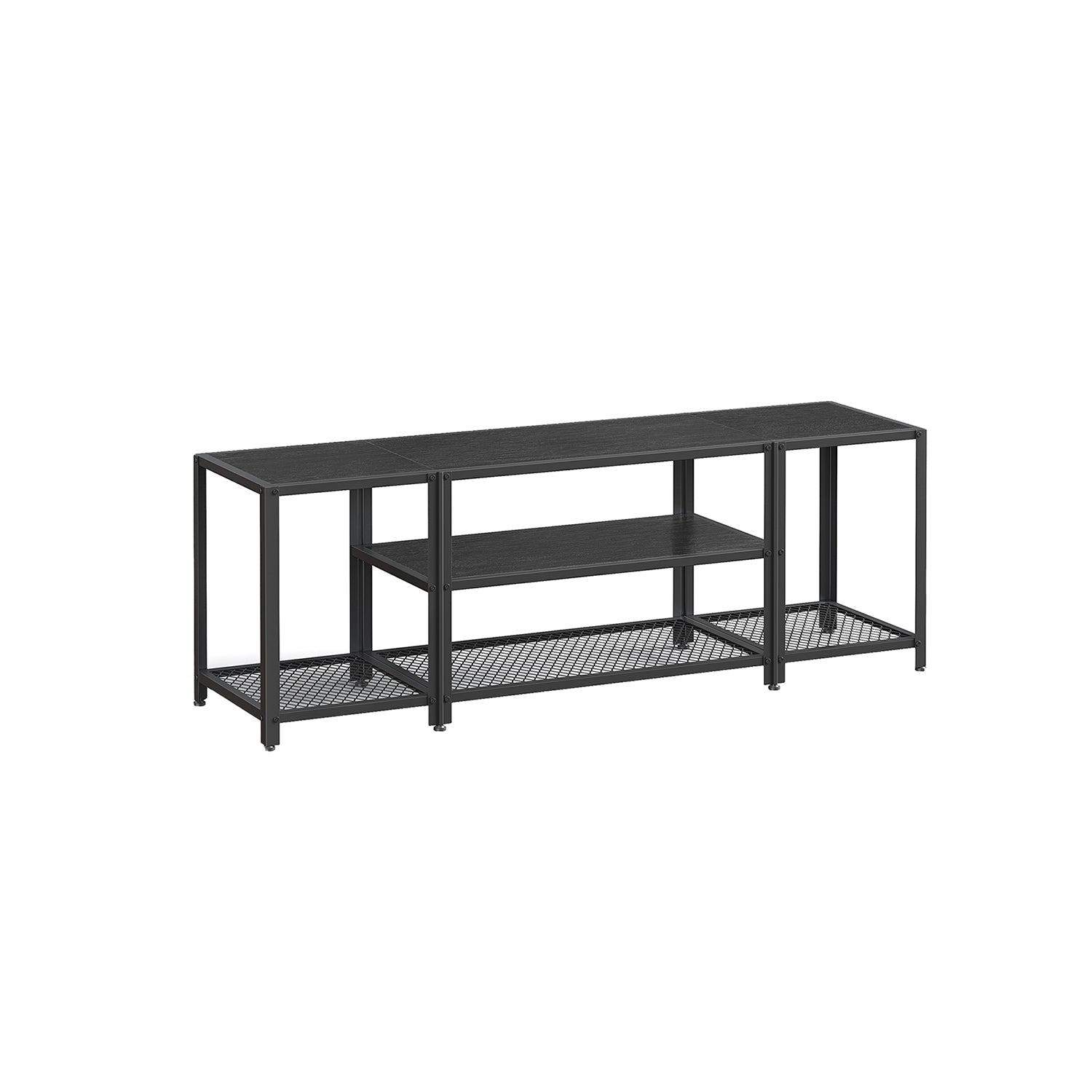 TV Stand for 65 Inch TV Modern Entertainment Center With Storage Shelves