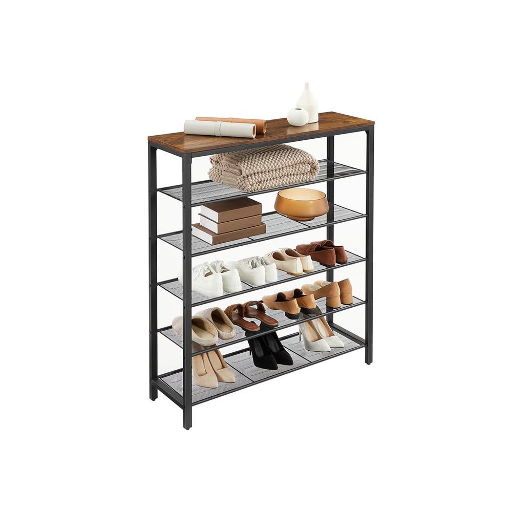Shoe Rack Organizer - 7 Tier - Holds 32–40 Pairs