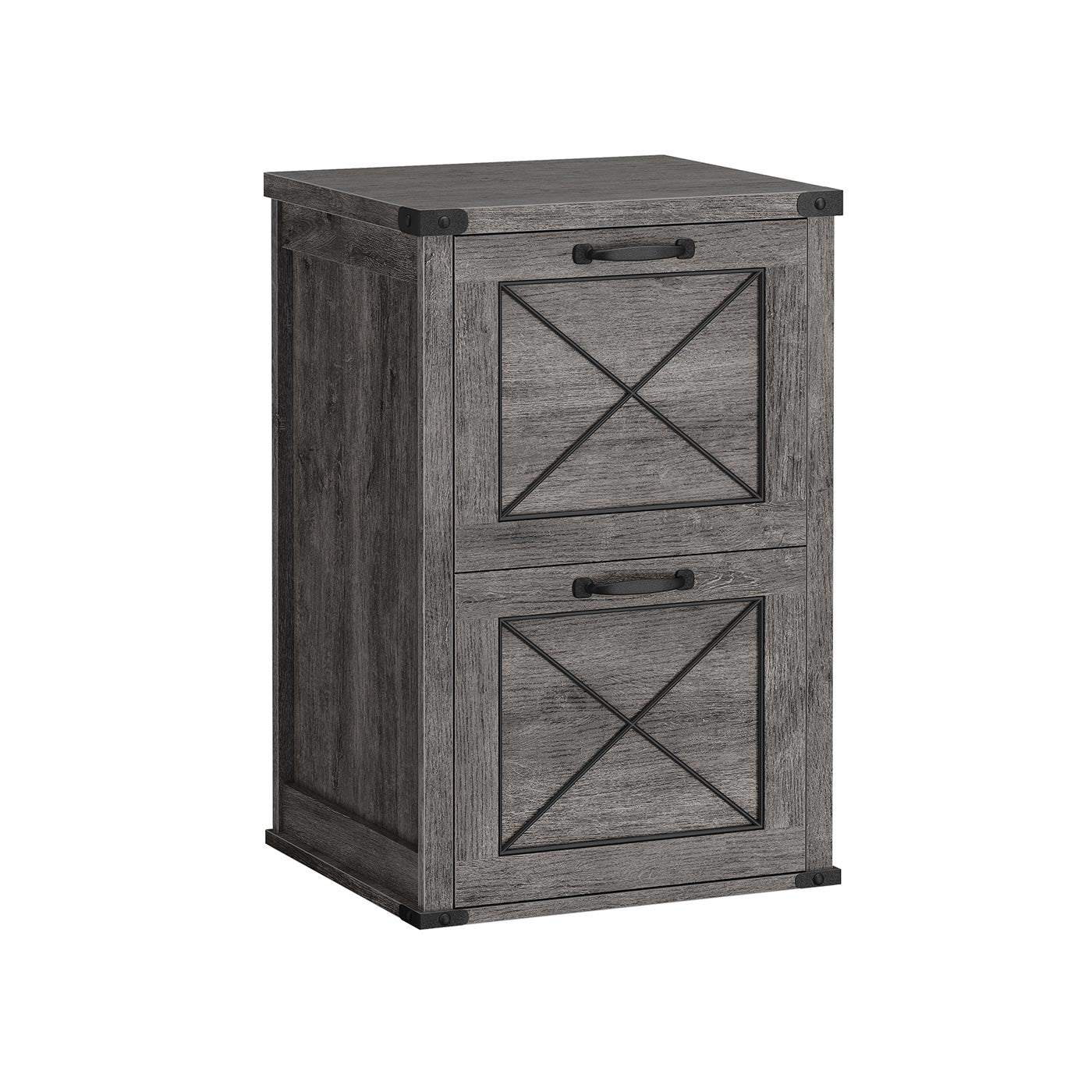 File Cabinet - 2 Drawer Farmhouse - Fits A4 Files Office