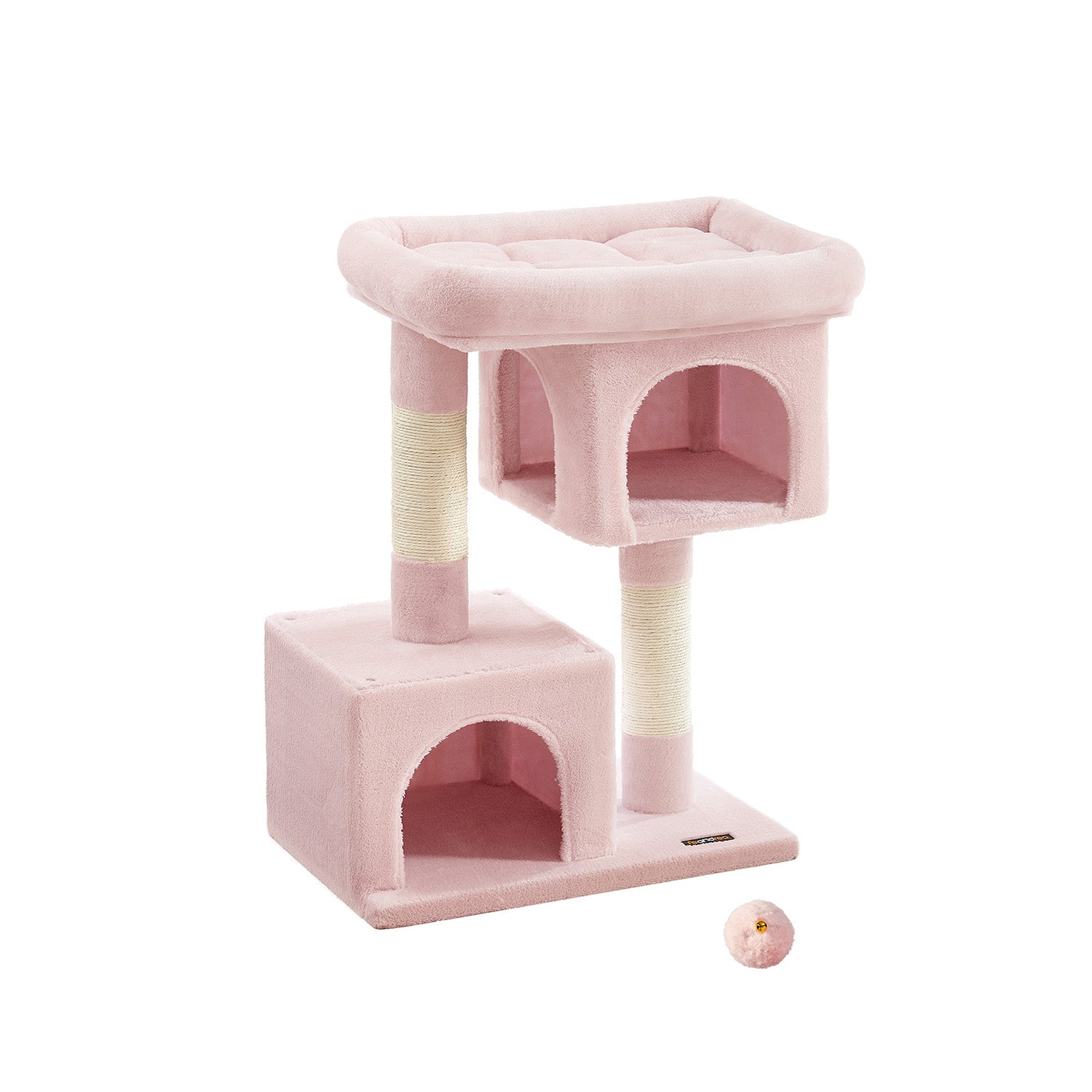 Cat Tower - 26.4 Inch - With 2 Cat Caves