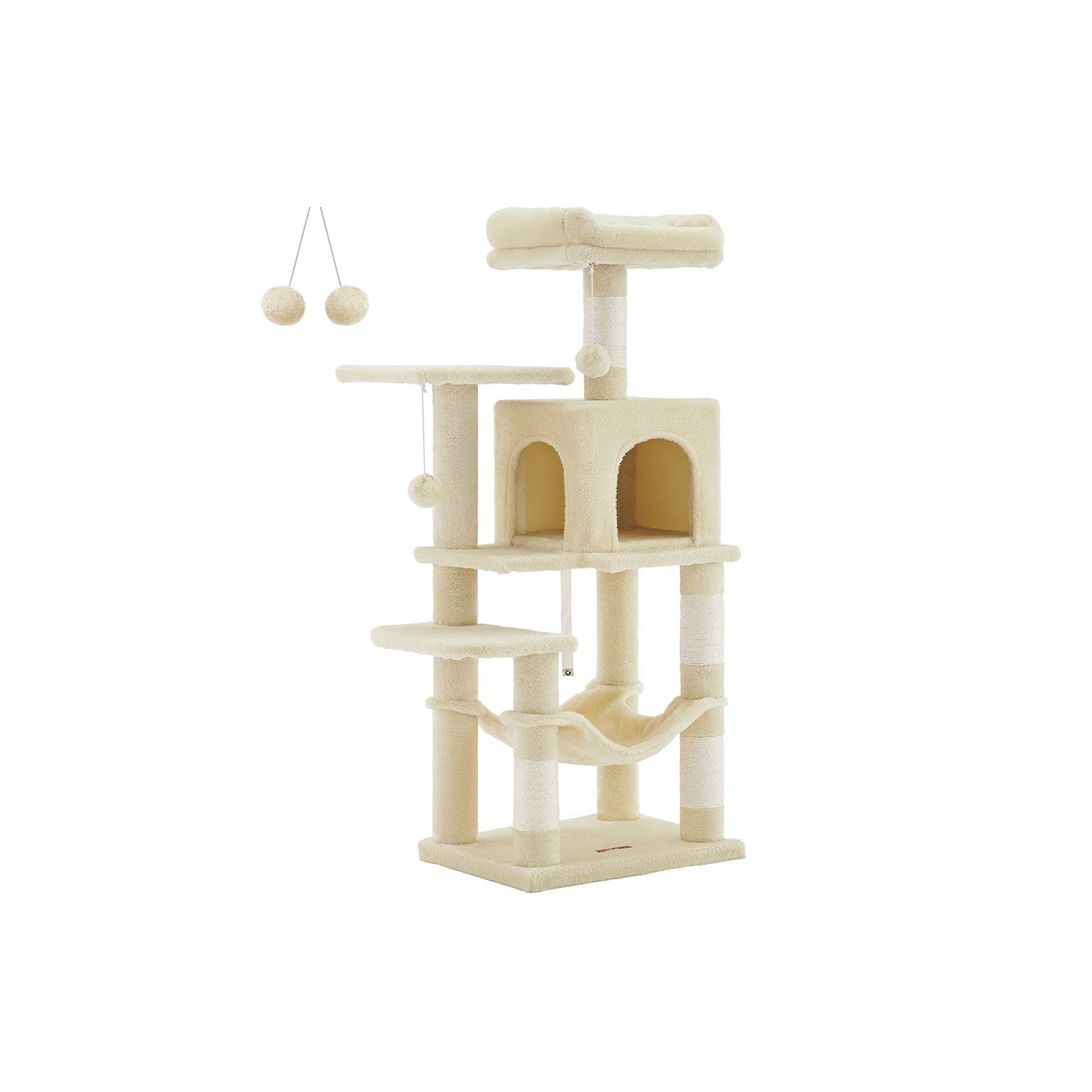 Cat Tower - Indoor Cat Tree - Scratching Posts Perches Hammock