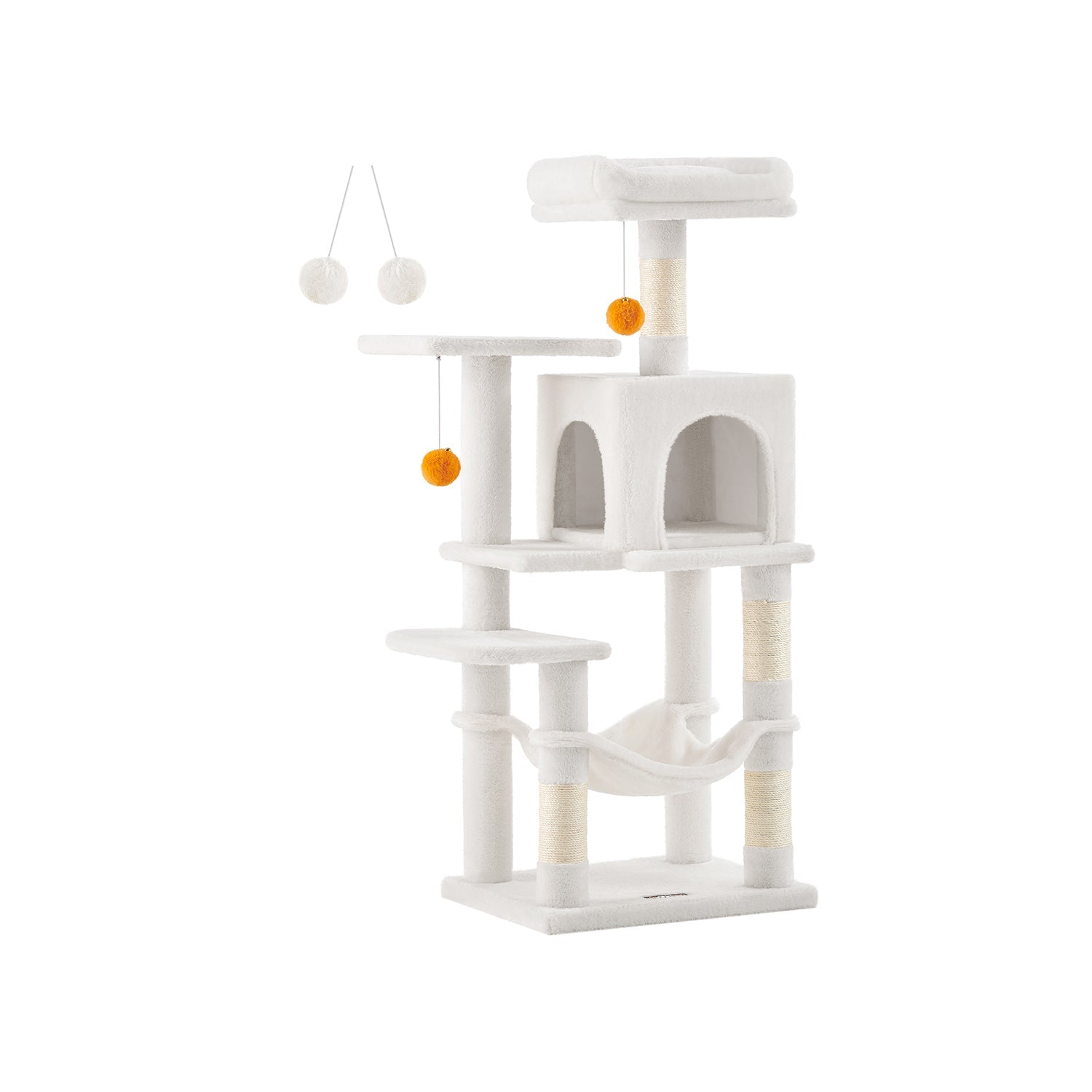 Cat Tower - Indoor Cat Tree - Scratching Posts Perches Hammock