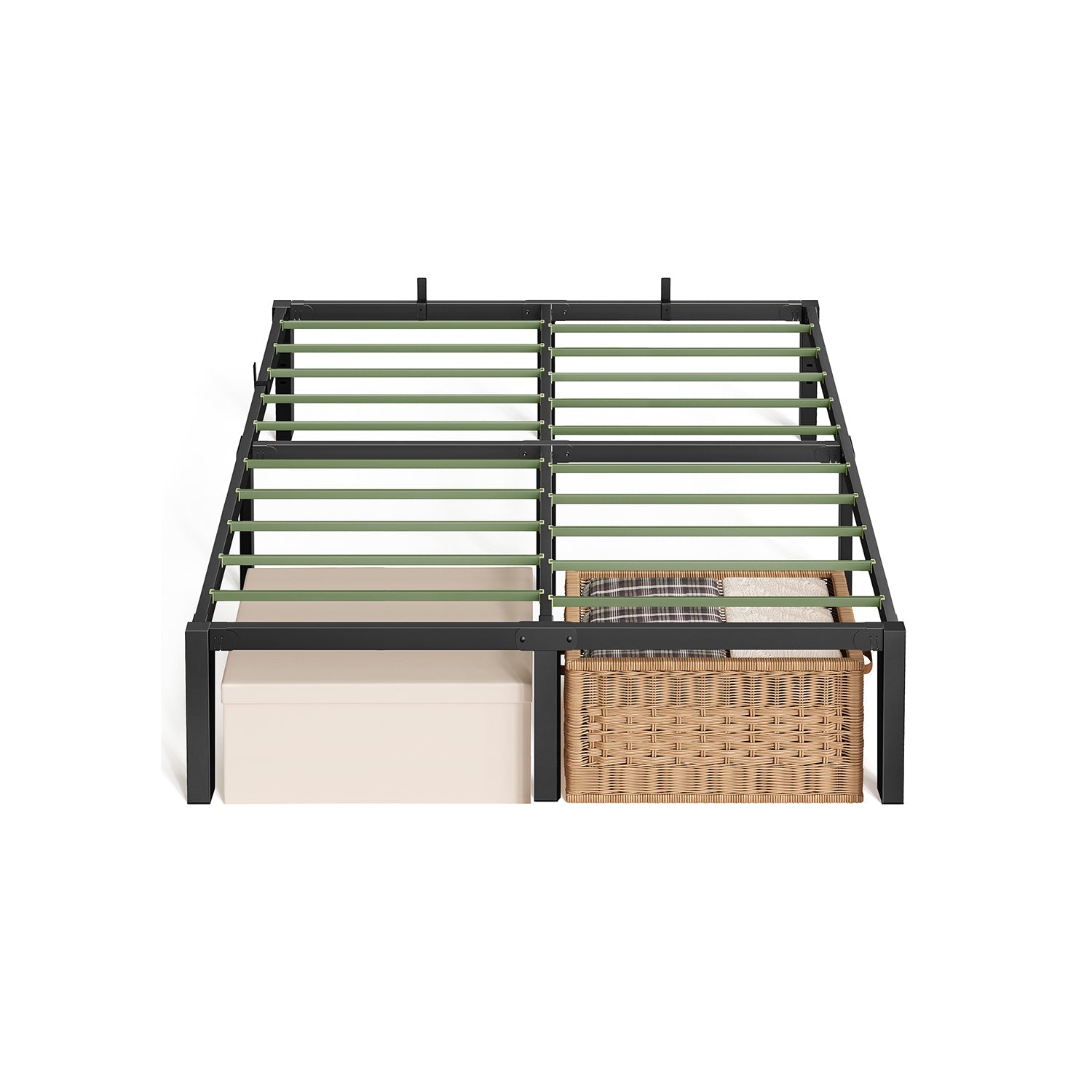 Heavy-Duty Platform Bed Frame – Tool-Free Assembly – 1500 lb Capacity
