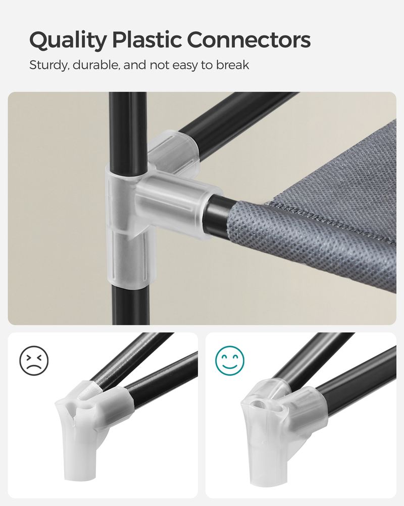 Shoe Rack Organizer - 9 Tier - With Nonwoven Fabric Cover