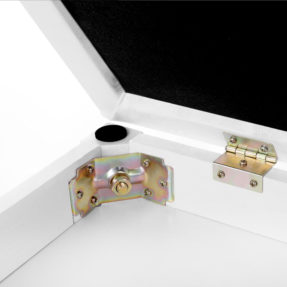 Piano Bench - Padded Cushion - With Storage Compartment