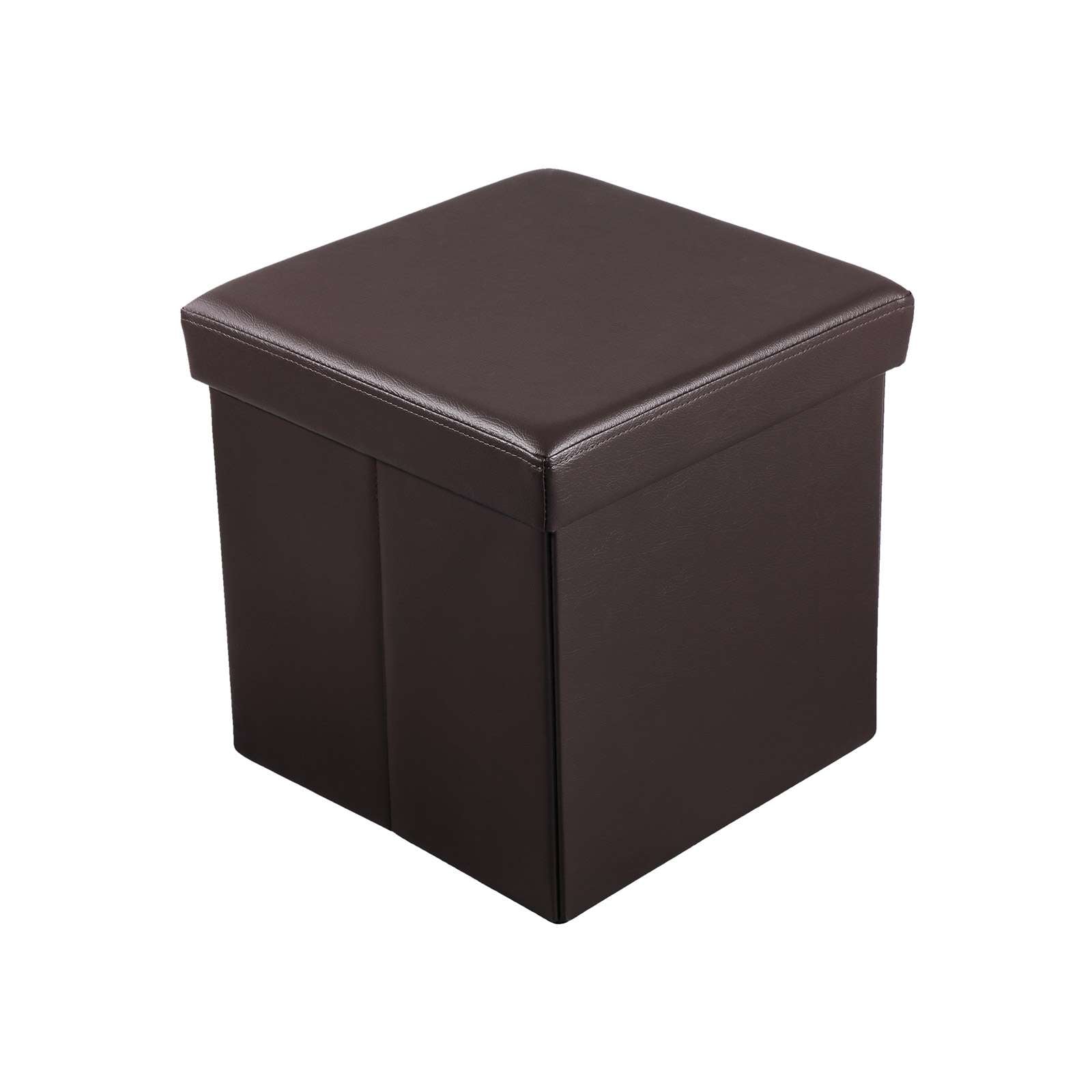 Storage Ottoman Cube - Folding - With Storage And Seating