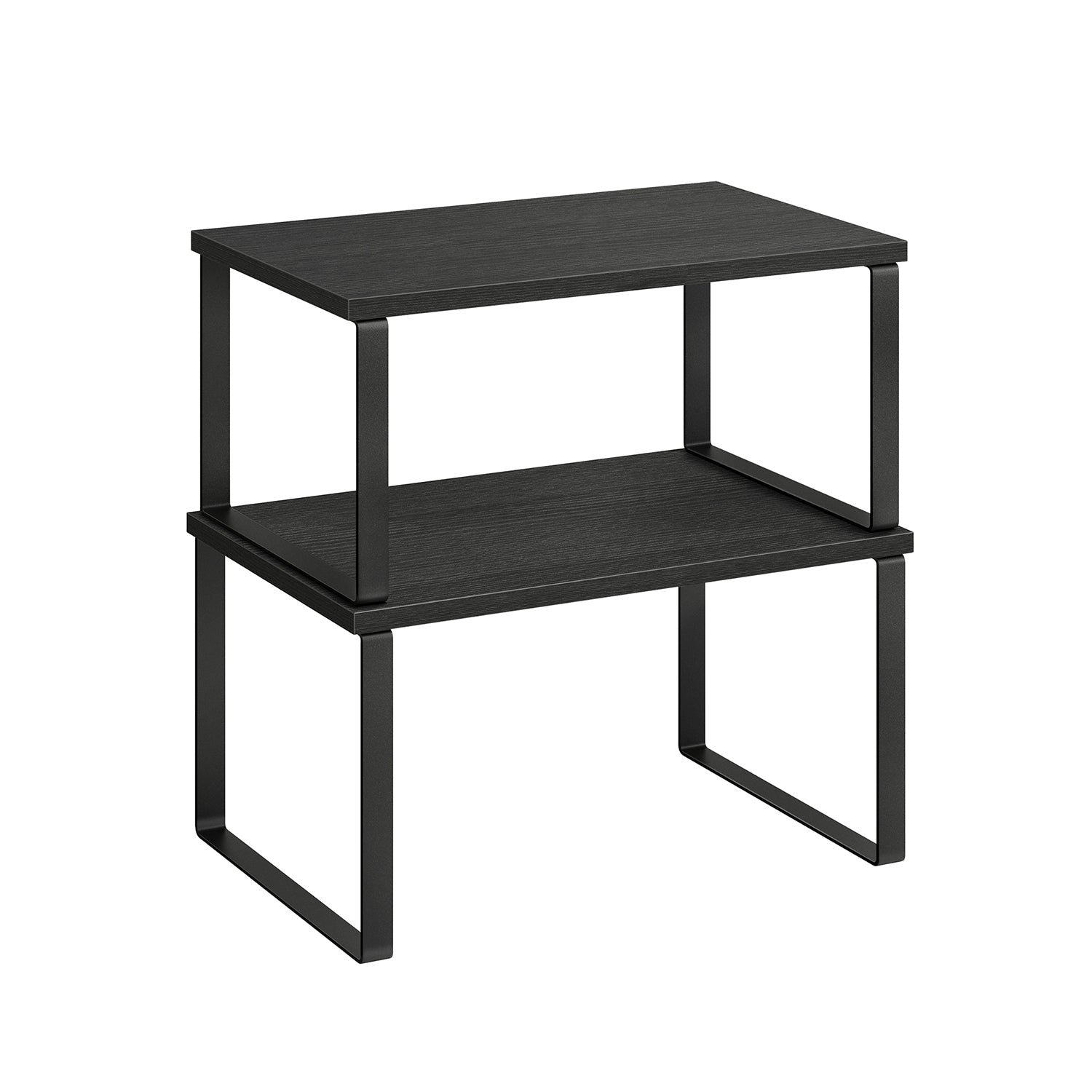 Cabinet Counter Shelves - Set Of 2 - Kitchen Storage Organizers