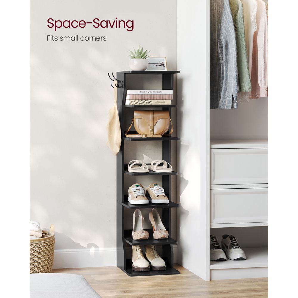 Slim Shoe Storage Rack – 7 or 9-Tier – Space-Saving Shoe Tower