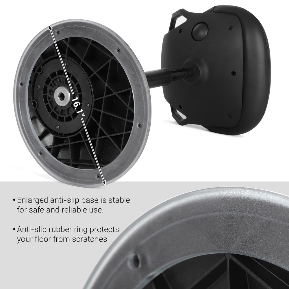 Ergonomic Standing Desk Chair - Height Adjustable Sit Stand Stool