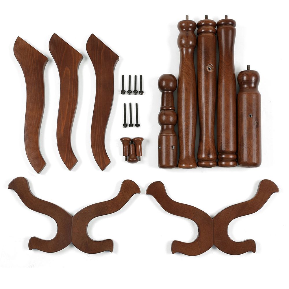 Freestanding Coat Rack With 11 Hooks – Solid Wood – Classic Entryway Stand