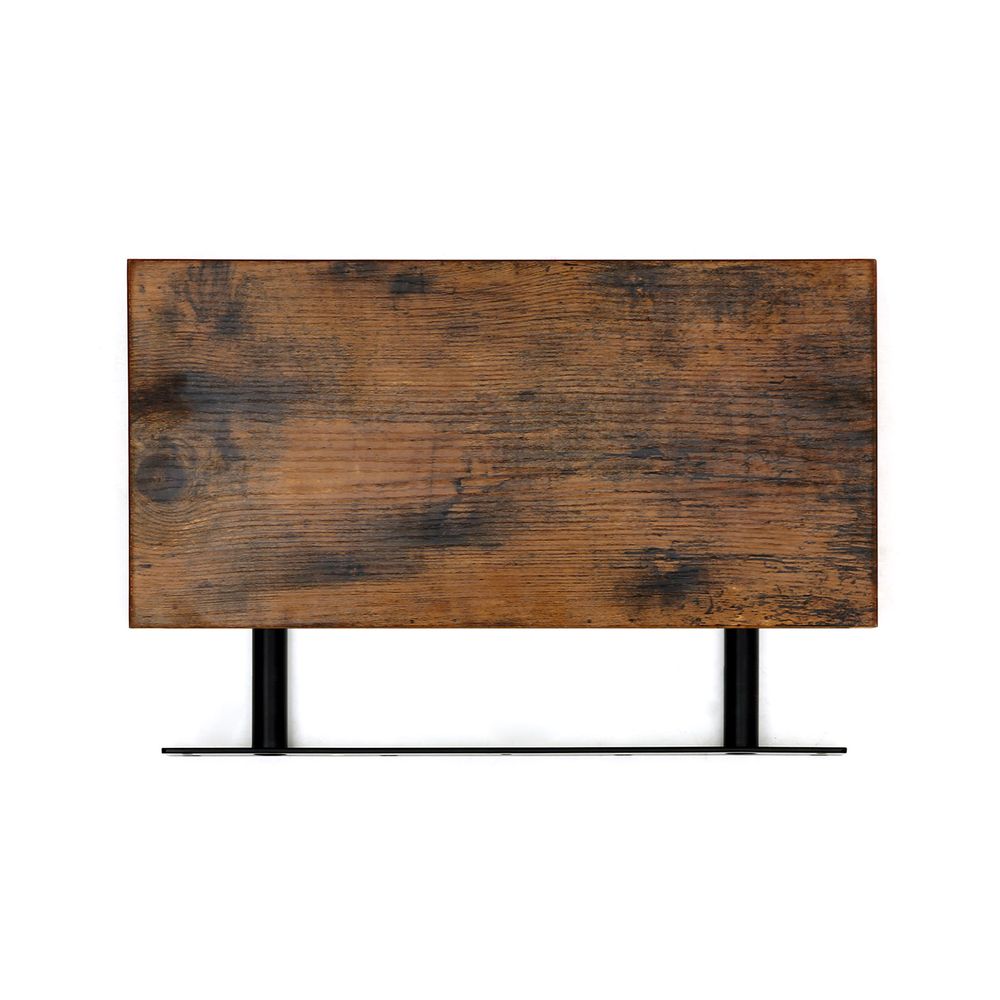Floating Wall Shelf – Wood Grain Finish – Rustic Display Storage